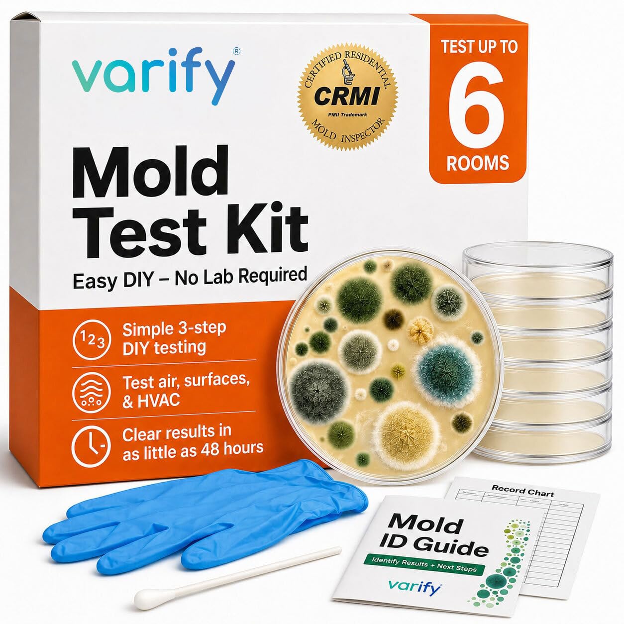 Mold Test Kit - Petri Dishes for Home Air Quality
